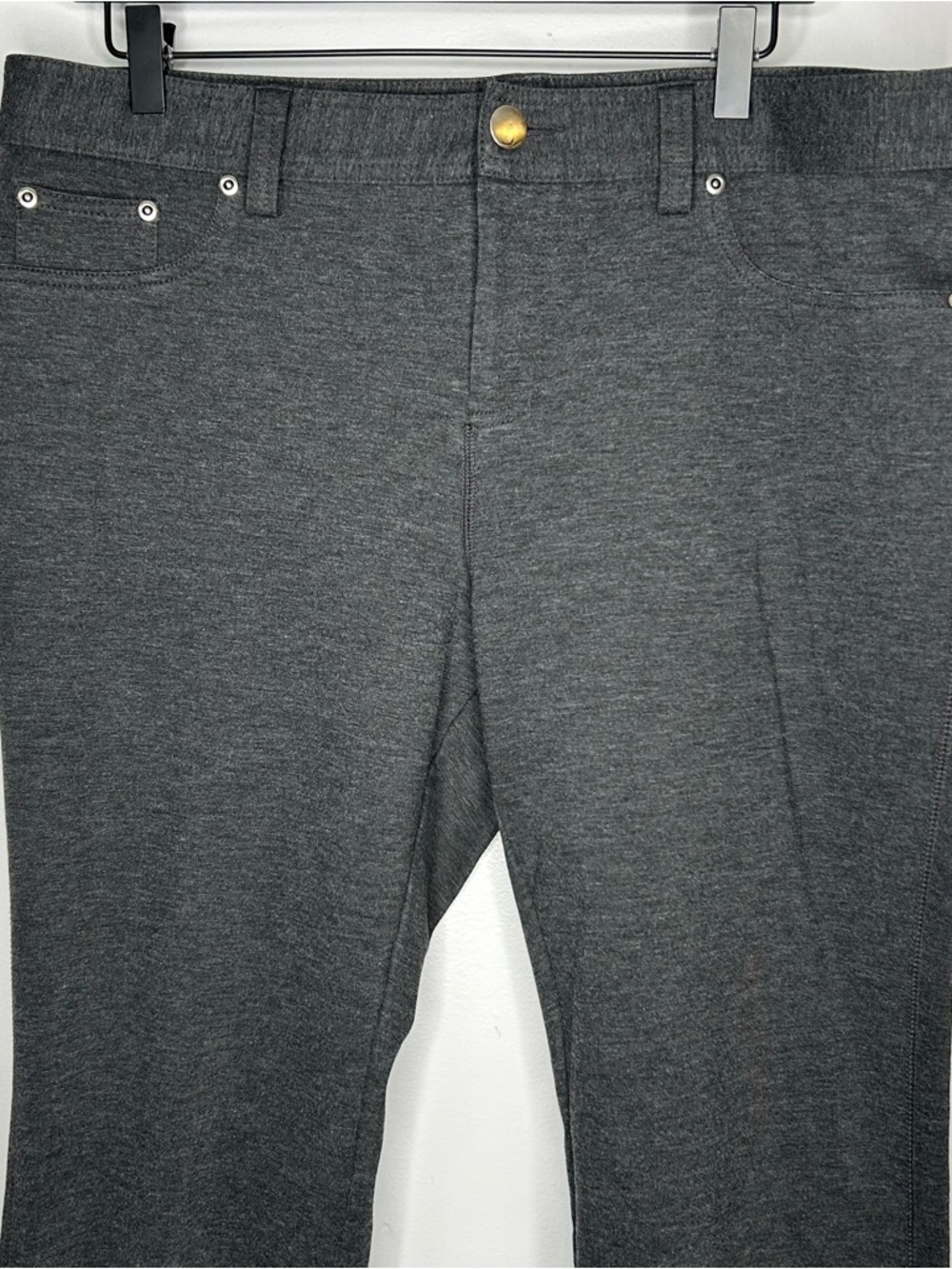 INC International Concepts Grey Stretch Trousers Size 16 - Picture 3 of 4